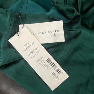 Veronica beard green skirt